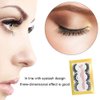 Lashes lash clusters 5D False eyelashes Individual lashes Cat eye lashes Self adhesive eyelashes Cluster lashes Natural lashes that look like extensions(6Pcs)