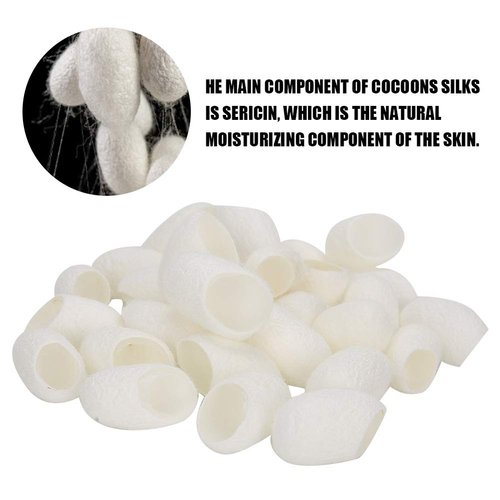 Silk Ball Facial Cleanser Balls, 30pcs Face Cleansing Silks Silkworm Finger Rub Removal Silkworm Balls Facial Cleanser Beauty Cleasing Tool Skin Care Face Massage Rub for Home