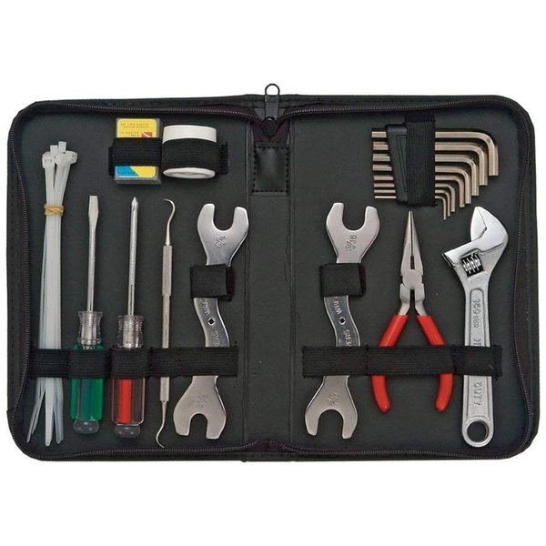 Innovative Scuba Concepts Deluxe Scuba Diving Tool Kit - Ultimate Multi Tool Repair Tool Set for Diving & Scuba Gear with Nylon Zip Case - Includes 10 Piece O Ring Kit & 1st Stage Scuba Wrenches