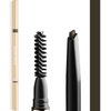 Browluxe Eye Brow Pencil, Ultra Thin Precision Eyebrow Pencil, Long Lasting, Waterproof Eyebrow Makeup, Nourishing Brow Definer Pencil in Shade Coffee