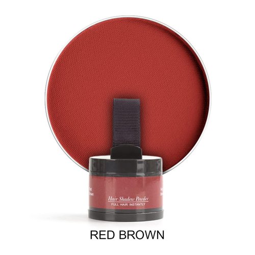 Hairline Powder(Red-Brown Bright) Hair Root Dye, Instantly Hair Color Shadow Cover Gray Hair Root, Hair Touch-Up, Thin Hair Powder 4g…