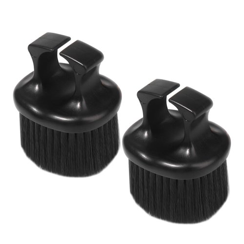 MUSISALY 2 Pcs Retro Oil Brush Men Beard Brush Hair Detangling Brush Portable Beard Brush Knuckle Brush Men Beard Grooming Brush Beard Brush for Men Barber Supplies Knuckle Beard Hair Brush