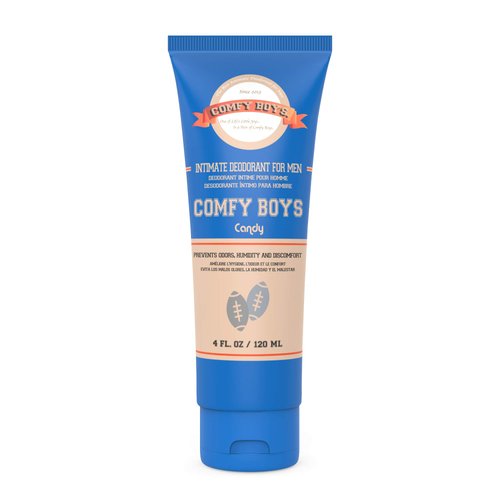 Comfy Boys Candy Intimate Deodorant for Men 4oz Daily Grooming Routine Companion