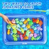 TOY Life 2-Player Magnetic Fishing Game for Kids 3-5 with Toddler Fishing Poles, Magnetic Fishing Toys for Toddlers,Bath Toys for Kids Ages 1-3, Kids Bath Toys for Toddlers,Bath Toys for Kids Ages 4-8