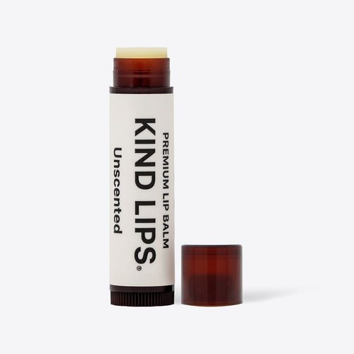 Kind Lips Lip Balm, Nourishing Soothing Lip Moisturizer for Dry Cracked Chapped Lips, Made in Usa With 100% Natural USDA Organic Ingredients, Unscented Scent, 0.15 Ounce (Pack of 5)