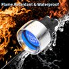 RVBOATPAT Push Button Starter Switch 12V 50A Momentary Engine Start Ignition Switch 12 Volt 50 Amp Blue Led Push to Start Button for Marine Vehicle Racing Car Truck RV