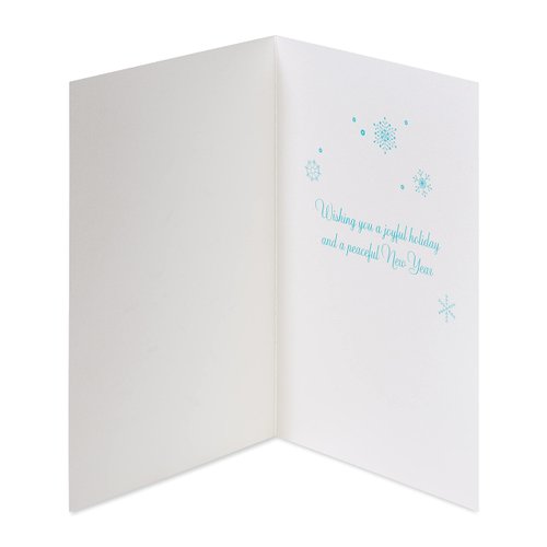 Papyrus Christmas Cards Boxed with Envelopes, Joyful Holiday, Festive Christmas Tree (14-Count)
