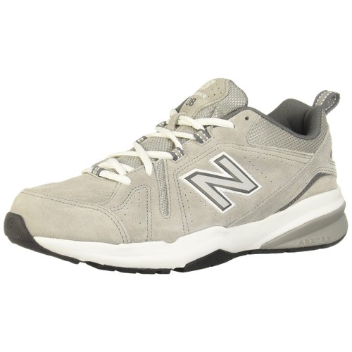 New Balance Men's 608 V5 Casual Comfort Cross Trainer, Team Away Grey/Castlerock, 12 X-Wide