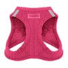 Voyager Step-In Plush Dog Harness – Soft Plush, Step In Vest Harness for Small and Medium Dogs by Best Pet Supplies - 1Fuchsia Corduroy, M (Chest: 16 - 18")