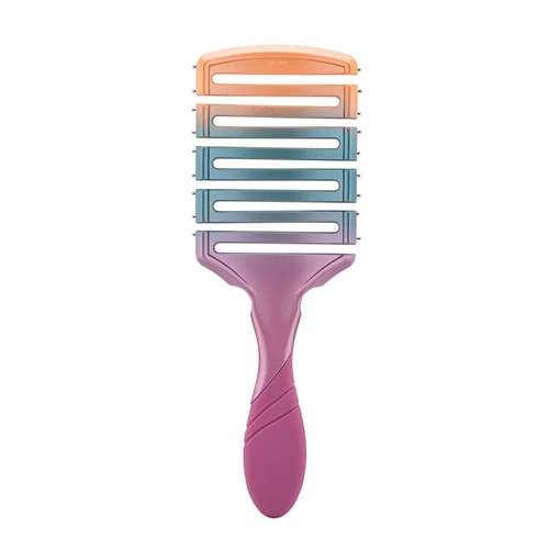 WetBrush Pro Flex Dry Paddle Brush with EasyGrip Handle and Ultra Soft Intelliflex Bristles to Gently Loosen Knots The Wet Brush Detangler is Gentle on Hair Strong Ombre Purple