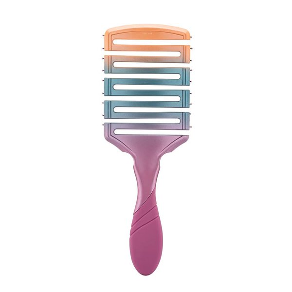 WetBrush Pro Flex Dry Paddle Brush with EasyGrip Handle and Ultra Soft Intelliflex Bristles to Gently Loosen Knots The Wet Brush Detangler is Gentle on Hair Strong Ombre Purple
