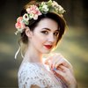 3 Pcs Flower Crown Adjustable Flower Headband Boho Floral Crown Floral Headpiece for Women Garland Hair Wreath with Ribbon Wedding Party Accessories for Renaissance Festival Photos, 3 Styles