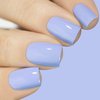 Vishine Gel Nail Polish Set - 4 Pastel Creme Color Spring Summer Baby Blue Lavande Lilac Violet Nail Gel Nail Art Long-lasting Salon DIY Manicure 8ml C030