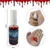 Halloween SFX Makeup Kit, Special Effects Makeup Kit Include Makeup Wax,Stipple Sponges,Fake Blood, Fake Teeth,Makeup Brushes,Halloween Vampire Cosplay Makeup Set