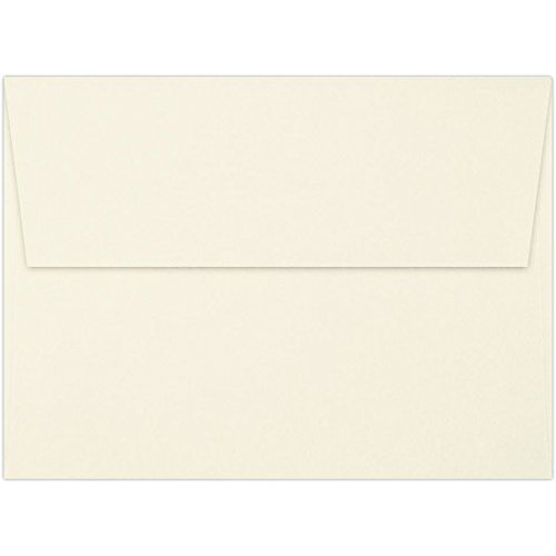 LUXPaper A7 Invitation Envelopes | 5 1/4" x 7 1/4" | Natural | 70lb. Text | 50 Qty