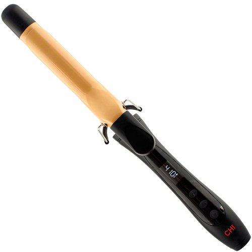 CHI Texture Tourmaline Ceramic Curling Iron, Hair Curler For Smooth & Shiny Curls, Adjustable Temperature & Automatic Shut-Off, 1" Barrel
