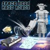 Mega Maid Spaceball I Creative Building Set with Mini Eagle 5, Space Movie Car Robot Model Building Kit Compatible with Lego, Christmas Birthday Toy Gift for Fans Teens Kids 8+
