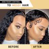 SUOFEIYA Edge Control for Women, Non-greasy Edge Control Smoother Extra Hold Edge Tamer, No Flaking＆ No White Residue, For All Hair Types 4.2Oz