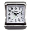 Equity by La Crosse Quartz Analog Fold-Up Travel Alarm Clock, Pack of 1, Black