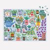 Planter Perfection 1000 Piece Puzzle with Shaped Pieces from Galison - 27” x 20” Puzzle with 20 Uniquely Shaped Pieces, Colorful Artwork, Thick & Sturdy Pieces, Challenging & Fun Activity for Adults