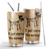MEDROC Funny Veterinary Technician Gifts - Vet Med Tumbler Stainless Steel 20oz Straw Lid, Vet Tech Appreciation Week Gift For Student Receptionist Assistant Veterinarian Women Men Coffee Cups (VM03)