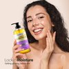PHATOIL Lavender Body Oil with Pump, 260 ml (8.8 fl.oz) Premium Quality Massage Oil, Versatile Skin Care, Blends of Natural Plant Oils and Essential Oils