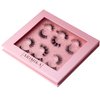 Arimika 3 Styles 6 Pairs Natural Look 3D Mink False Eyelashes, Short Fluffy Wispy Book Lashes A36N-01