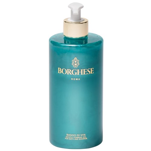 Borghese Bagno di Vita Foaming Shower Gel - Body Wash Cleanser - 15 FL Oz