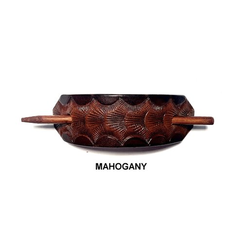 LEATHER PONYTAIL BARRETTE, HAIR BARRETTE, PONYTAIL HOLDER, HAIR CLIP, HAIR ACCESSORIES, PONYTAIL CLIPS - 5 GREAT COLORS - BT 2021