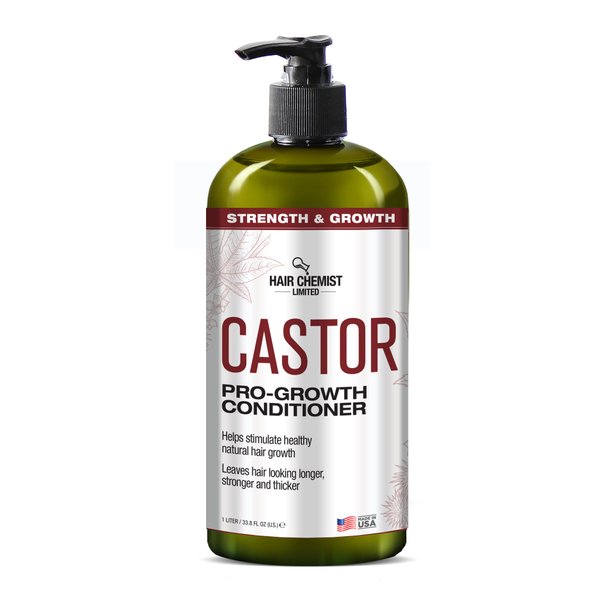 Hair Chemist Castor Pro-Growth Conditioner 33.8 oz. - Nourishing Conditioner with Castor Oil