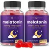 Melatonin Gummies for Kids & Adults | Natural Sleep Aid Drug-Free, Vegan Berry Flavor Kids Melatonin Gummy Supplement | 120 Sleep Gummies | 2.5mg, 5mg or 10mg Dose | Sleeping Pills Substitute (2-Pack)