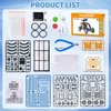 STEM 12-in-1 Education Solar Robot Toys for Boys Ages 8-13, DIY STEM Building Science Kit Birthday Gifts for Kids 8 9 10 11 12 13 14 Years Old, Solar Powered by The Sun
