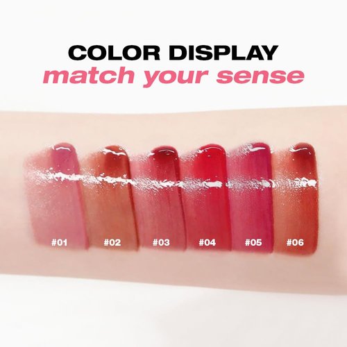 LANGMANNI Lip Oil Tint | Hydrating & Long-Lasting Lip Stain | Moisturizing And High Gloss Makeup,Non-Sticky Lip Stain For Watery And Silky Smooth Lips(#1 Soft Petal Pink)