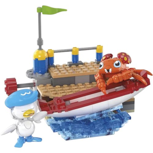 MEGA Pokemon Quaxly and Paras Building Toy Kit with 2 Action Figures 188pcs