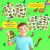 Turtle Temporary Tattoos - Turtle Birthday Decorations Party Supplies Cute Animal Lovely Festival Holiday Favors Kids Boy Girl Teen Gift Idea Décor