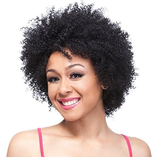 SiYi 70s Wigs for Women 14inch Short Black Curly Wigs for Black Women Afro daily Party Costume Wigs