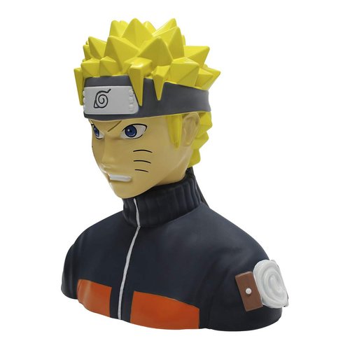 ABYstyle Naruto Shippuden 3D PVC Lightweight Coin Bank. Ideal for Holding Coins and Cash. Multicolor, Unisex, Decorative Piece for Home or Office. Great Gift for Anime Fans (Naruto)