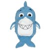 Shamzees: Shark - Blue - Plush Pillow Cover, Soft Huggable Animal Character, Kids Playful Pillow Eating Friend, Fits Standard Size, Machine Washable