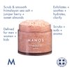 Himalayan Pink Sea Salt Body Scrub for Men Women Exfoliation Juniper Berry – Exfoliating Pink Sea Salt for Face Scrub, Body Scrub, Foot Scrub by Manos Soap Co. – 8 oz
