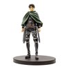 NINJAMO Ackerman Levi Titan Standing Figure Anime Collectible Figure Standing Base Shelf Desk Prop 6.5" in