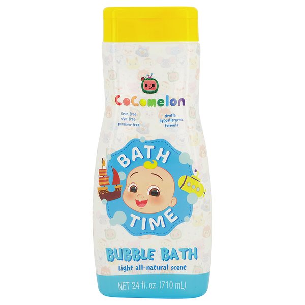 Cocomelon Bath Time 24oz Bubble Bath Soap - Light All Natural Scent