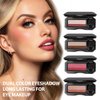 Dual Color Eyeshadow,Waterproof Glitter Eye Shadow,Smooth Texture Highly Pigmented Dual-Color Eyeshadow Eyeshadow Shimmer Long Lasting For Eye Makeup(03#)
