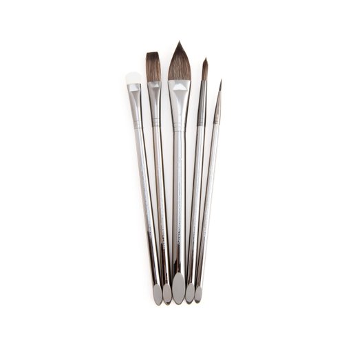 Royal and Langnickel Zen 5 Piece Watercolour Pointed Oval Variety Paint Brush Set RYRZENSET834