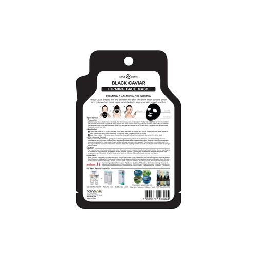 Believe in Your Beauty Dearderm Black Caviar Firming & Repairing Mask (10 pcs)