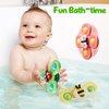 Suction Cup Spinners for Babies|Baby Spinners with Suction Cups|Spinner Toys for Babies Suction Spinners Baby|Baby Bath Toys for Kids Age 1-3