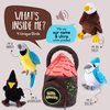 Talking Plush Audubon Birds | Audubon Stuffed Bird | Talking Bird Toy | Audubon Bird Stuffed Animals | Plush Birds with Authentic Sound | Includes 4 Talking Birds | Plush Bird House Shaped Carrier