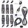 9 PCS Replacement Power Cord 5V Charger USB Adapter Suitable for Electric Hair Clippers, Beard Trimmers, Shavers, Beauty Instruments, Desk Lamps, Purifiers.