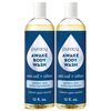 Puracy Body Wash, Natural Body Wash, 98.6% Pure Plant Ingredients, Moisturizing Shower Gel for Everyone, Body Soap for Dry Sensitive Skin. Gently Scented with Citrus & Sea Salt, 12 Oz (2-Pack)