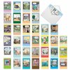 NobleWorks - 36 Assorted Box Set Funny Birthday Cards, Adult Humor with Envelopes (36 Designs, 1 Each) Humor B-day Greeting Card Bulk Variety Pack for Men and Women - Cake Time AC9375BDG-B1x36
