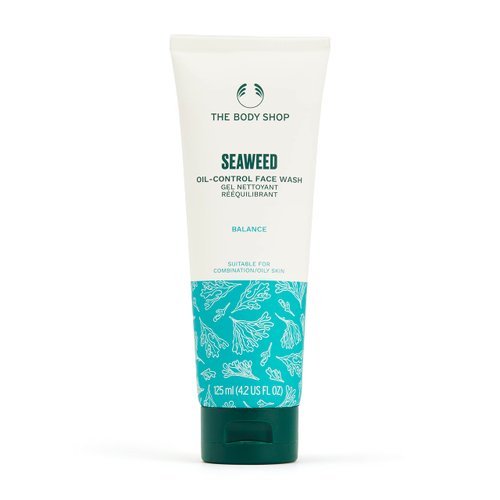 The Body Shop Seaweed Gel Cleanser, For Oily and Combination Skin, Vegan, 125ml
